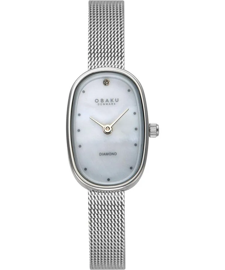 Reloj para mujeres Obaku Denmark Diamond V321LXCWMC