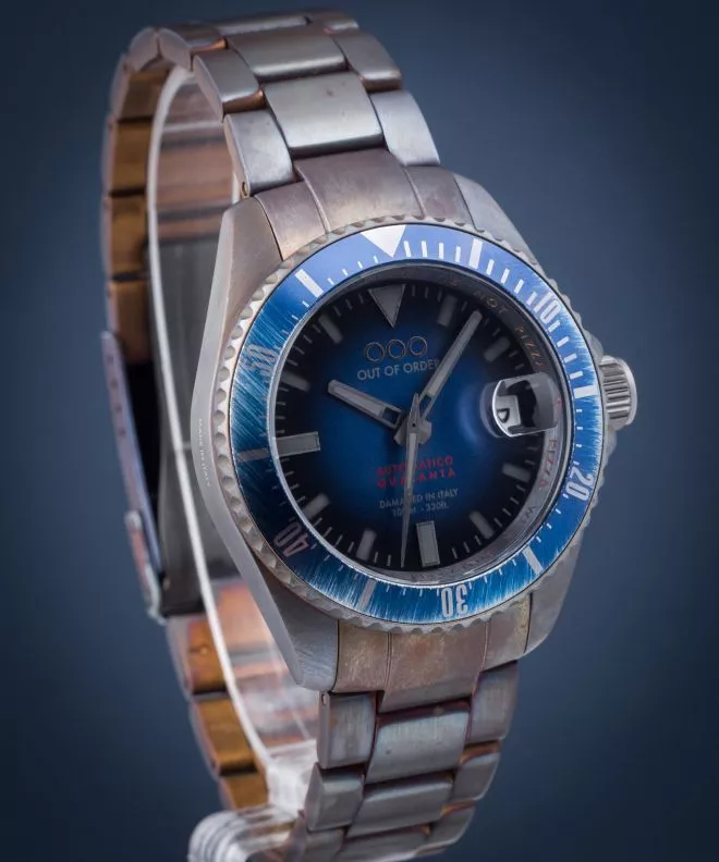 Reloj unisex Out of Order Automatico Quaranta Blue OOO.001-21.BL