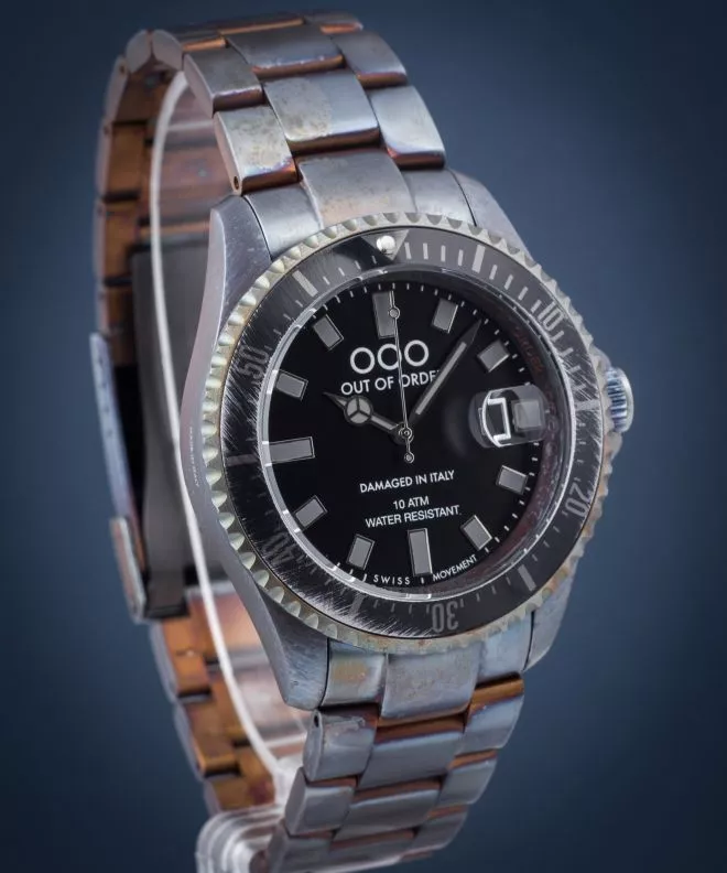 Reloj unisex Out of Order Casanova Black and Grey OOO.001.18-NE.GR