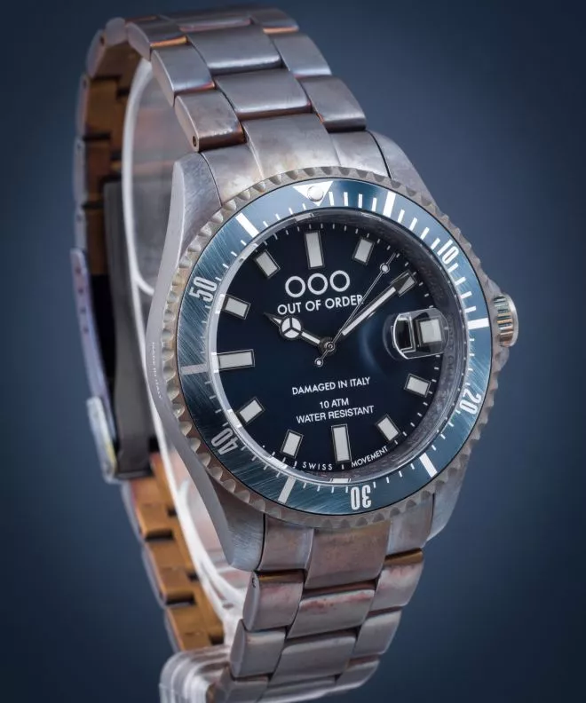 Reloj unisex Out of Order Casanova Blue OOO.001.18-BL.CR