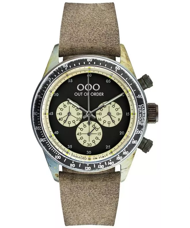 Reloj unisex Out of Order Cronografo Palude Black OOO.001-4.PA.NE