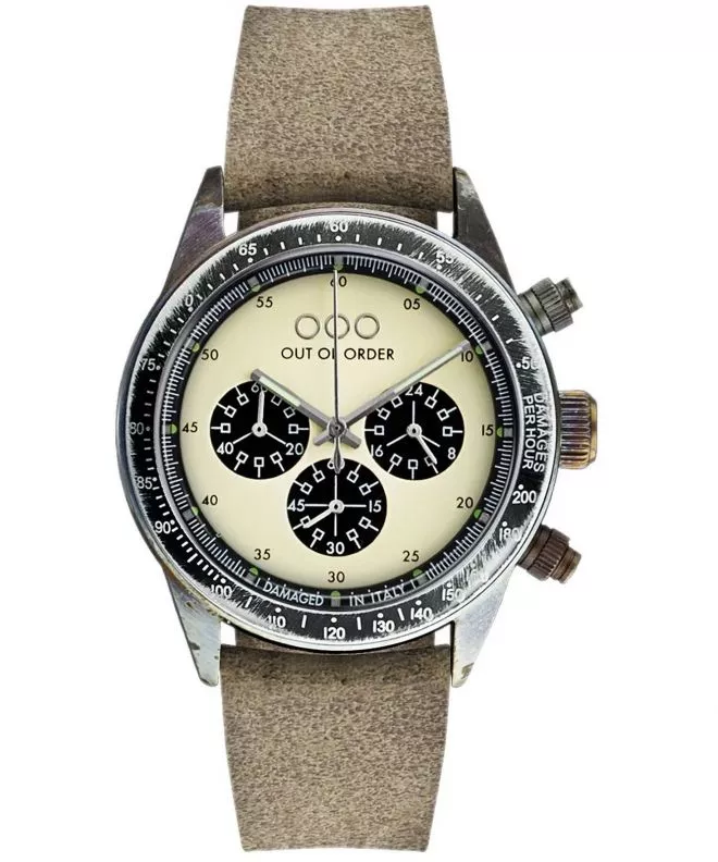 Reloj unisex Out of Order Cronografo Palude Cream OOO.001-4.PA.CR