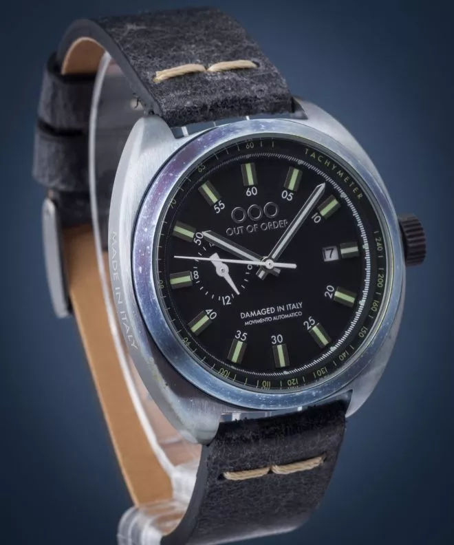 Reloj unisex Out of Order Torpedine Black Automatic OOO.001-5.NE