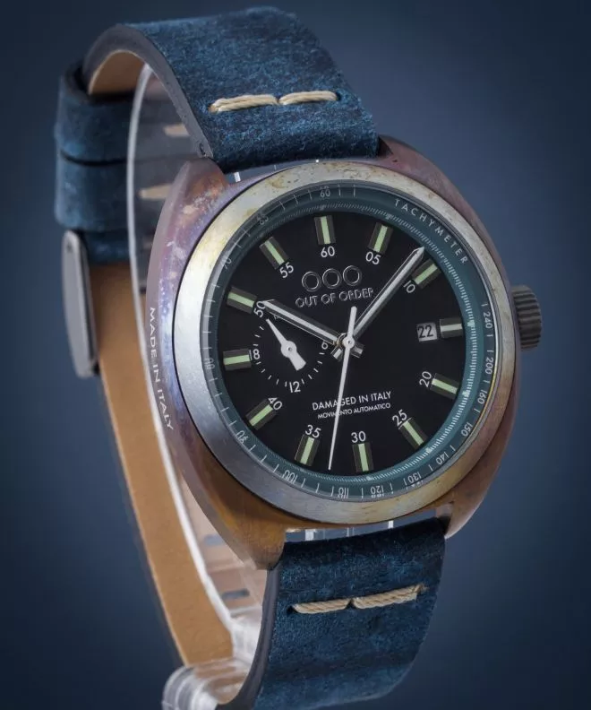 Reloj unisex Out of Order Torpedine Blue Automatic OOO.001-5.BL
