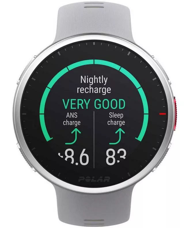 Smartwatch unisex Polar Vantage V2 szaro-limonkowy M/L 725882055565