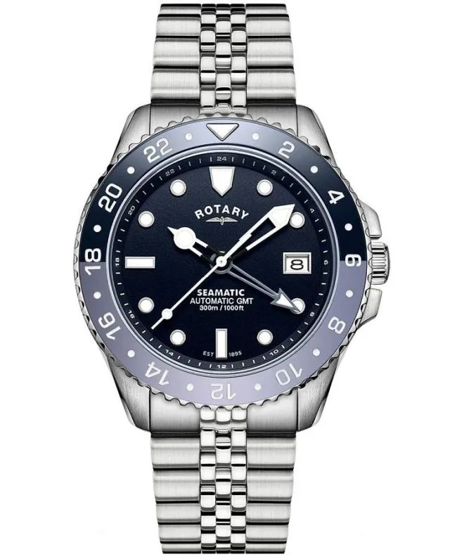 Reloj para hombres Rotary Seamatic GMT Automatic RGB10005/04