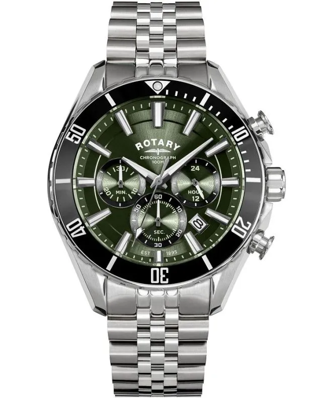 Reloj para hombres Rotary Apex100 Chronograph RGB10013/24