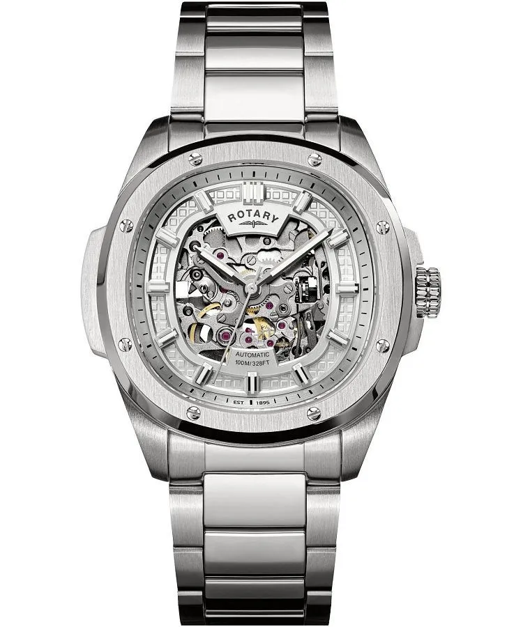 Reloj para hombres Rotary Apex100 Automatic Skeleton RGB10079/06