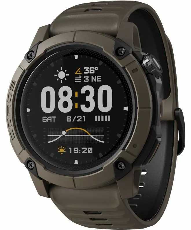 Reloj Deportivo unisex Coros Nomad Brown WNOM-BRN