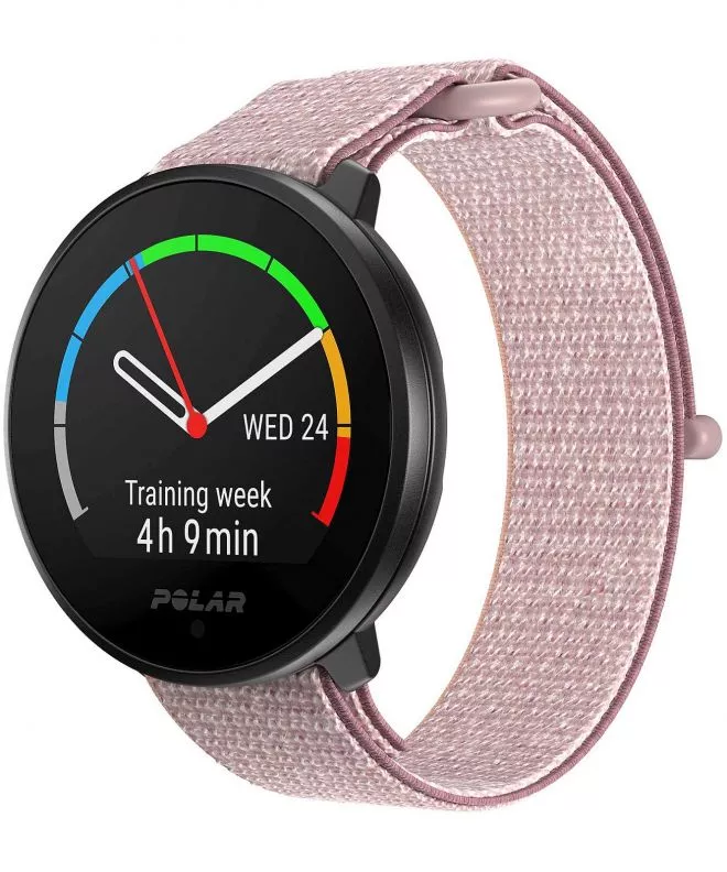 Reloj Deportivo unisex Polar Unite pink Hook&Loop 725882063188