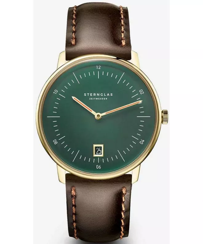Reloj unisex Sternglas Naos Cambridge British Racing Green Limited Edition S01-NAC22-BR01