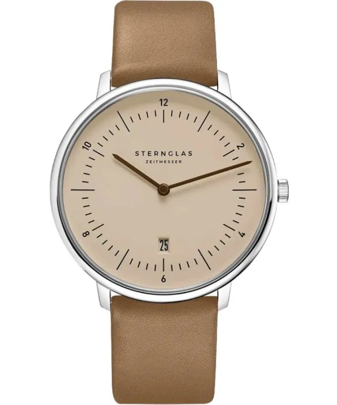 Reloj para hombres Sternglas Naos XL Bauhaus S01-NX54-PR01