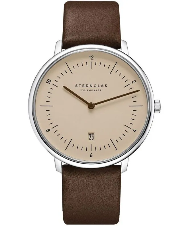 Reloj para hombres Sternglas Naos XL Bauhaus S01-NX54-PR04