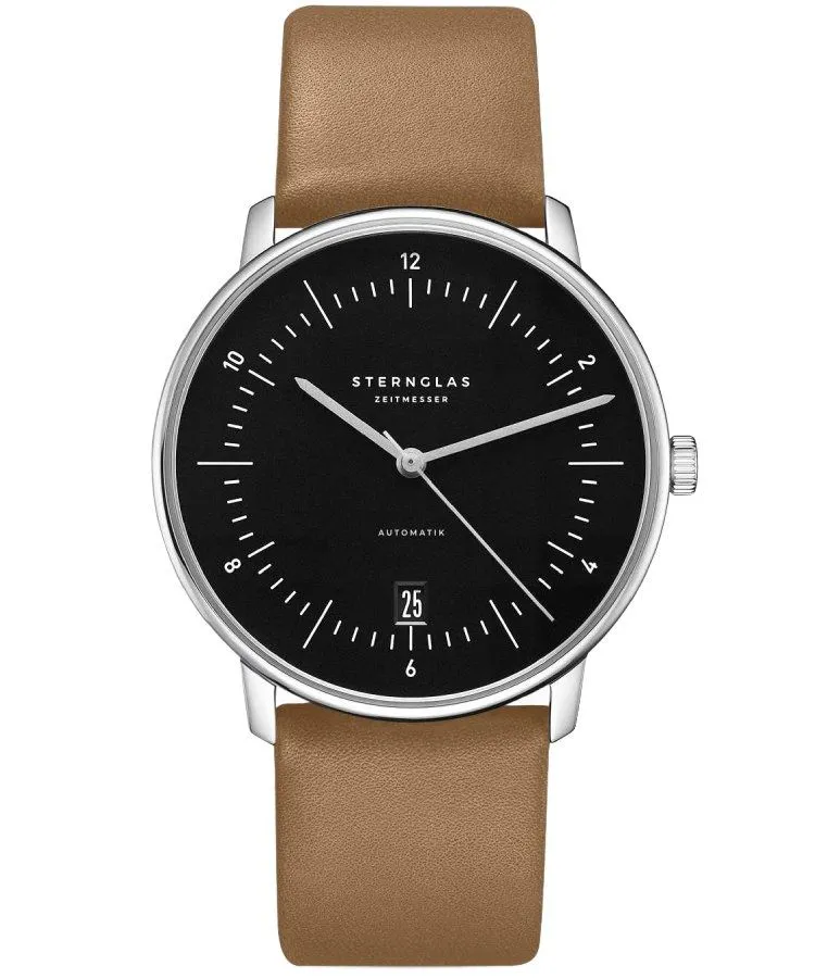 Reloj para hombres Sternglas Naos Piano Black Automatic S02-NA53-PR01