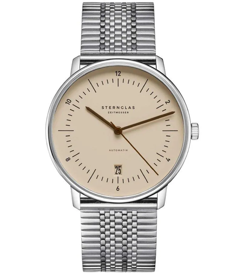 Reloj para hombres Sternglas Naos Sand Brown Automatic S02-NA54-ME08
