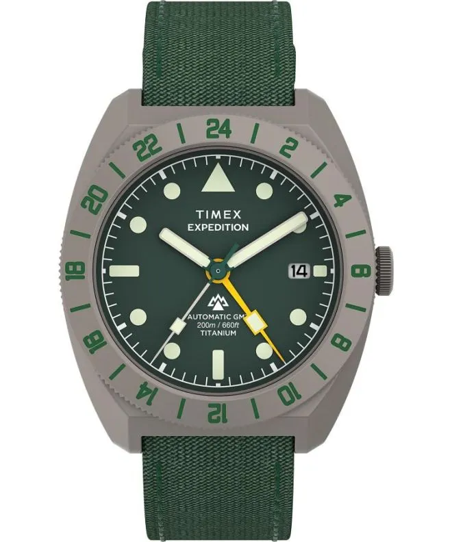 Reloj para hombres Timex Expedition North Pioneer Automatic Titanium TW2Y63400