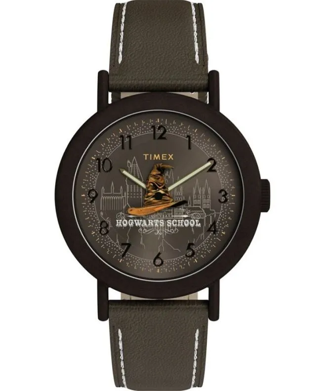 Reloj unisex Timex Harry Potter X Weekender Sorting Hat 37mm Leather Strap TW2Y77000