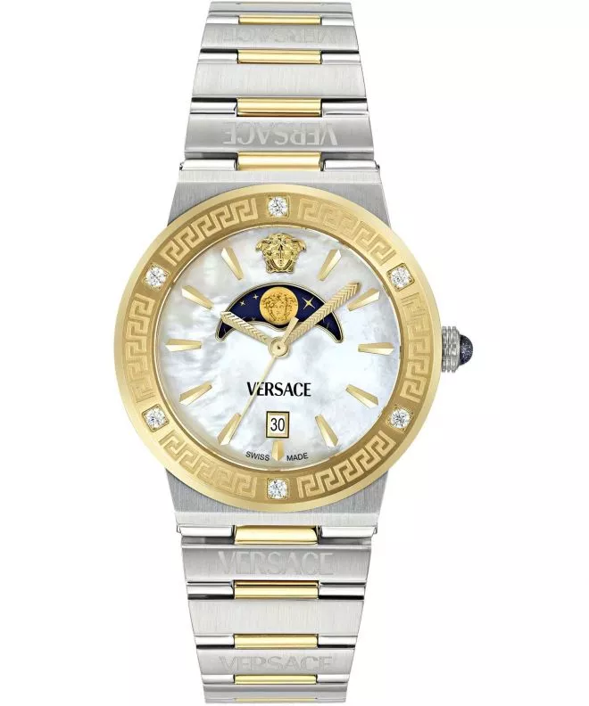 Reloj unisex Versace Greca Logo Moonphase VE7G00524