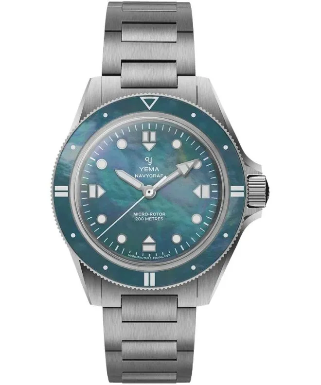 Reloj para hombres Yema Navygraf Pearl Automatic Limited Edition 22.25.20.55.SNL.M
