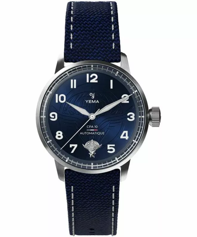 Reloj para hombres Yema Flygraf Automatic Titanium 64.25.10.05.TN.D5