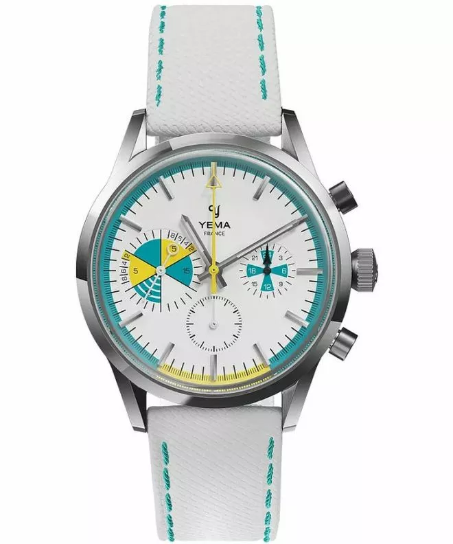 Reloj para hombres Yema Yachtingraf Croisière Chronograph YMHF1583-BB