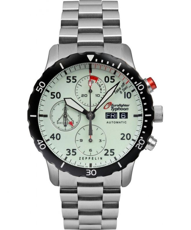 Reloj para hombres Zeppelin Eurofighter Automatic Chronograph Limited Edition