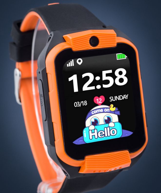 Smartwatch para niños Pacific 32 4G LTE SIM Orange