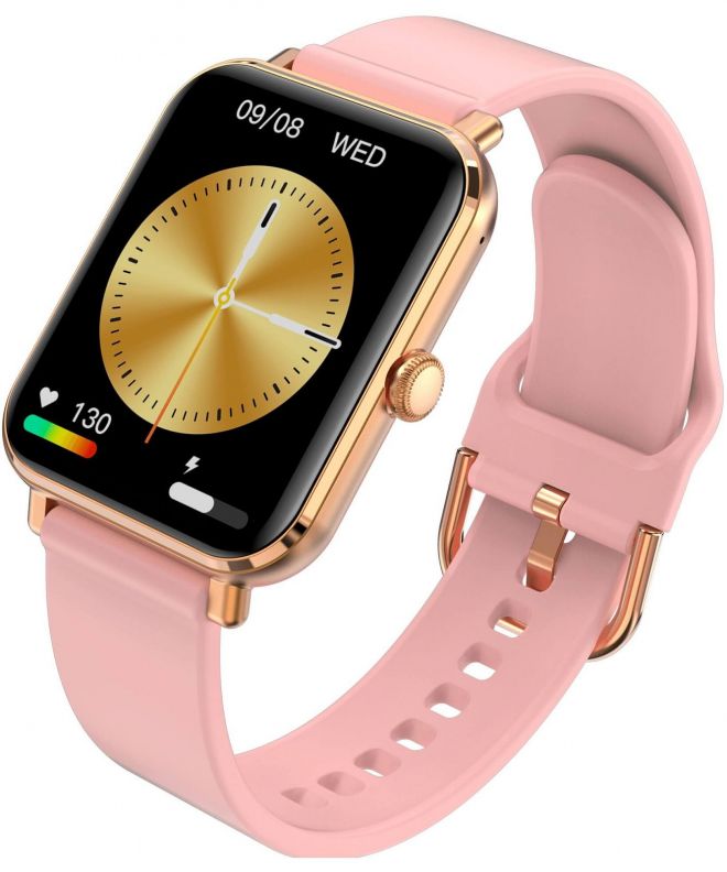 Smartwatch para mujeres Garett GRC CLASSIC Gold