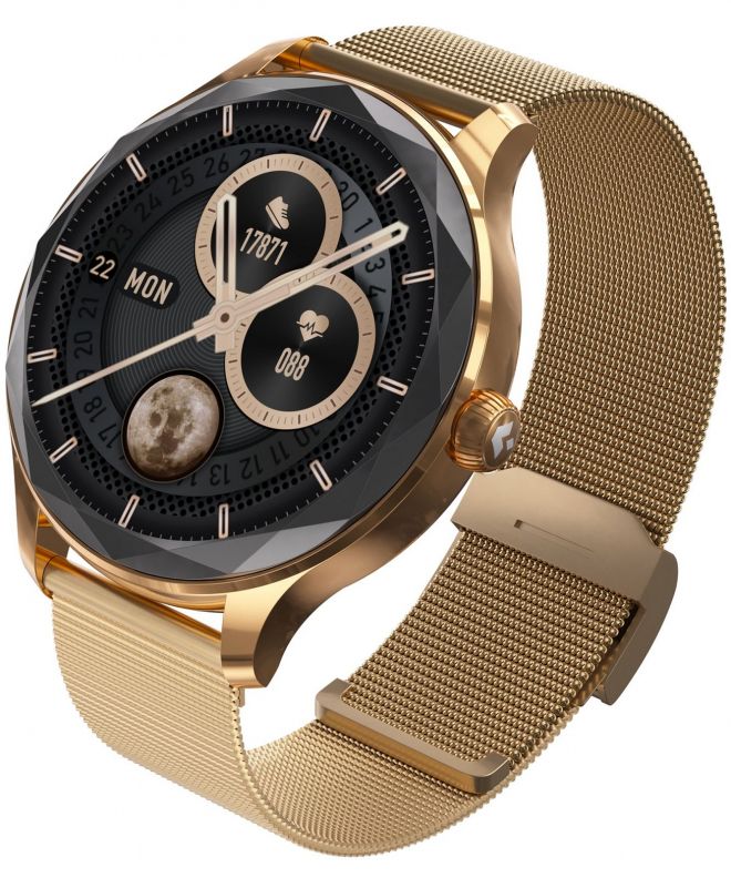 Smartwatch para mujeres Garett Viva Oro SET