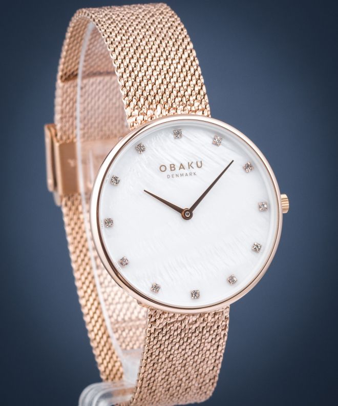 Reloj para mujeres Obaku Glans Roses