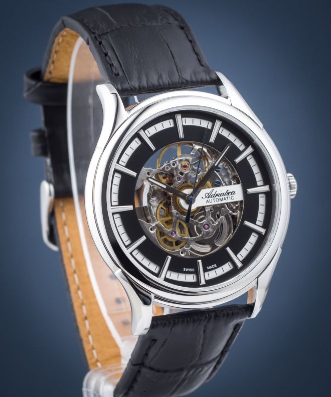 Reloj para hombres Adriatica Skeleton Automatic