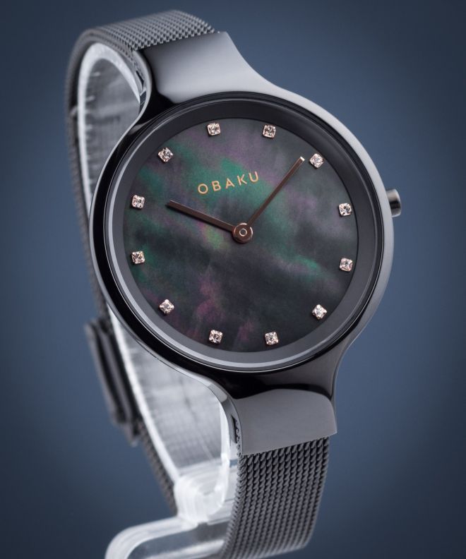 Reloj para mujeres Obaku Sky Charcoal