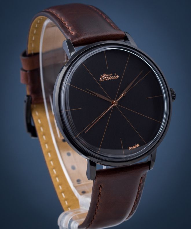 Reloj para hombres Błonie Zodiak Heban