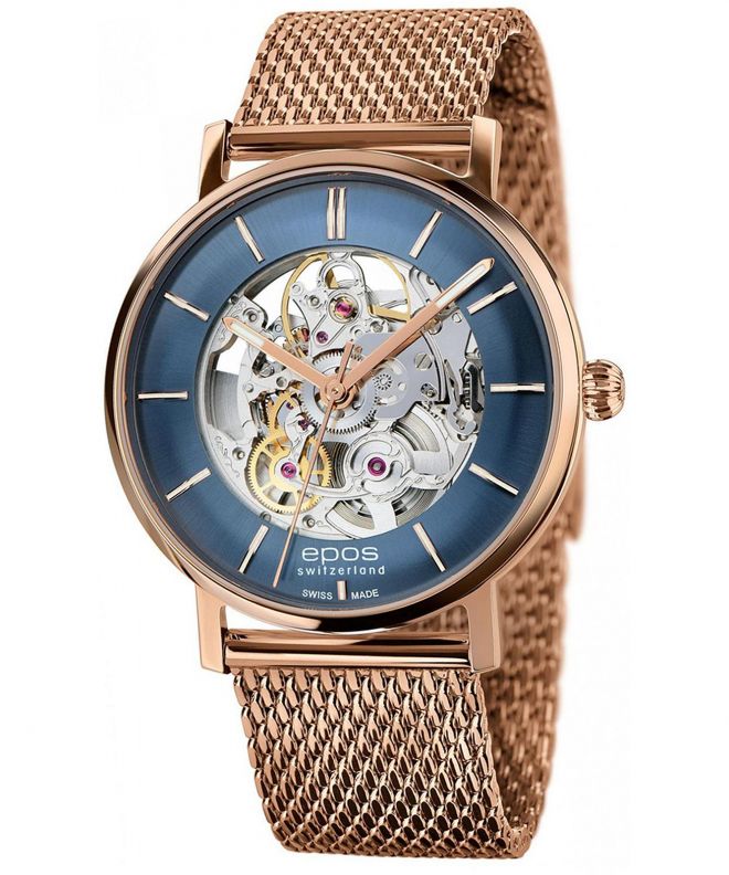 Reloj para hombres Epos Originale Skeleton Automatic