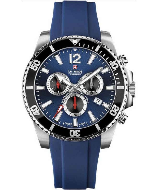 Reloj para hombres Le Temps Swiss Naval Patrol Chronograph