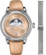 Reloj para mujeres Aviator Douglas Moonflight + bransoleta Morellato