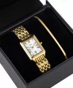 Reloj para mujeres BOWA Barcelona Pearl Gold Steel 23 Gift Set