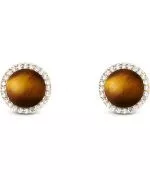 Pendientes Daniel Wellington Audrey Tiger Eye Gold