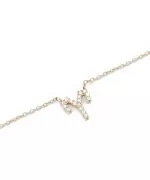 Collar Daniel Wellington Crystal Zodiac Chain Gold Aries