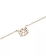 Collar Daniel Wellington Crystal Zodiac Chain Gold Cancer