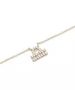 Collar Daniel Wellington Crystal Zodiac Chain Gold Libra