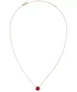 Collar Daniel Wellington Audrey Red Agathe Gold