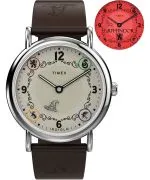 Reloj unisex Timex Harry Potter X Weekender Gryffindor House 38mm Leather Strap