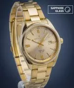 Reloj para hombres DESTELL Loup Full Gold Steel Sapphire