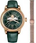 Reloj para mujeres Aviator Douglas Moonflight + bransoleta Morellato