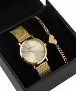 BOWA Tokyo Full Gold Mesh 33 Gift Set (reloj + pulsera)