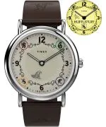 Reloj unisex Timex Harry Potter X Weekender Hufflepuff House 38mm Leather Strap
