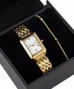 Reloj para mujeres BOWA Barcelona White Gold Steel 23 Gift Set