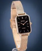 Reloj para mujeres BOWA Dubai Black Rose-Gold Mesh 20