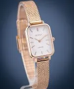 Reloj para mujeres BOWA Dubai White Rose-Gold Mesh 20